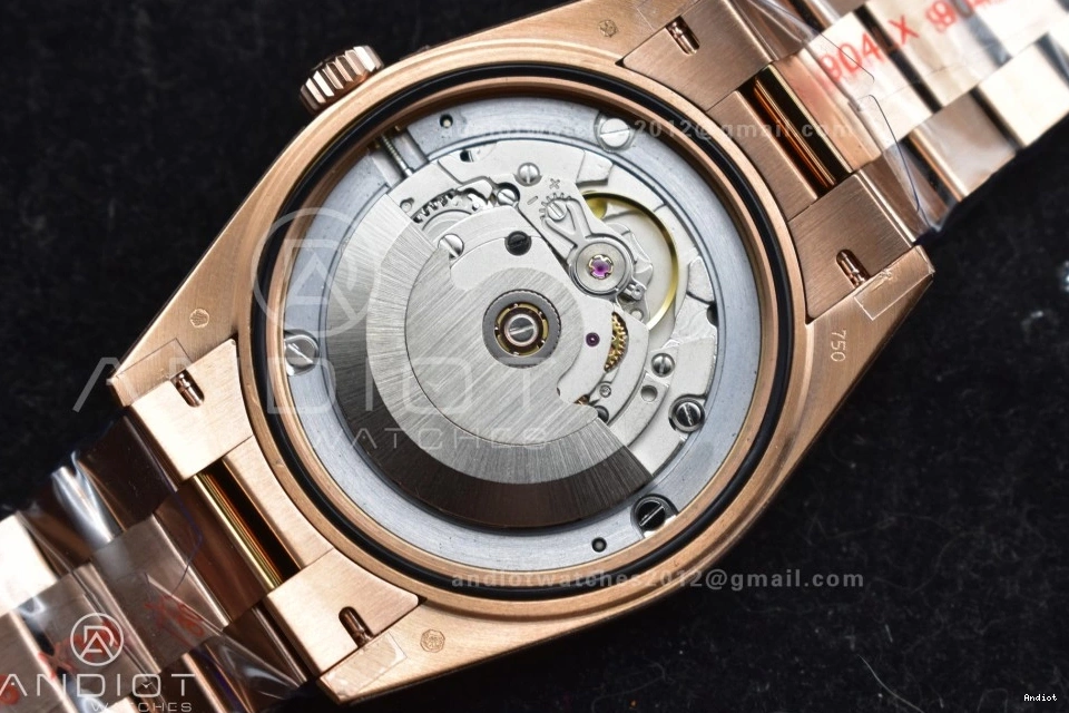AllSeason on DayDate RG QF Edition Steel 40 V4 Slate 904L Dial Ombre 711 A2836 Best President Weight) (Gain Bracelet 0716
